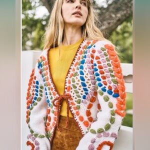 BNWT Hunter Bell Wyatt Crochet Sweater $165